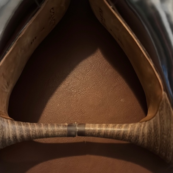 Coach Silver Heels Pointed Toe Pumps - Picture 11 of 13